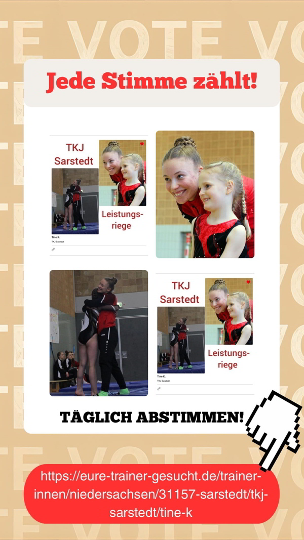 Jede Stimme zählt!